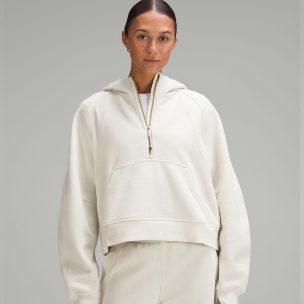 LULULEMON scuba half zip hoodie RARE